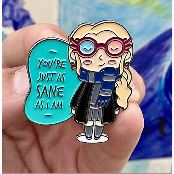 Harry Potter Luna Lovegood  Enamel Pins 404 - Picture 2 of 2
